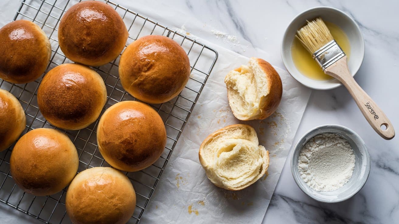 17 simple brioche buns no starter a brig bf7TjuoNQDGn iaUfPvREA skxrSg58SfykOC0MYTwhlA