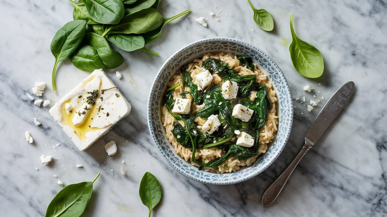 17 spinach and feta rice a bright top do eeH3DsoIS3ybYBZjqK3eyA r3qE8hYrRhi1QuSIvxCGRA