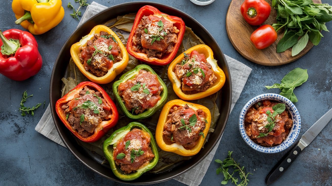 17 stuffed bell peppers a bright top dow QyX4Gbs7RryuKwQVxGkrTA SRtIMvGvSiyMrCk25 qffA