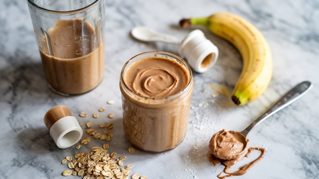 18 almond butter banana smoothie a brigh PZ H30AOSTGWfzZ29rELKw ubn1LAyLRsSyxtgdcHew g