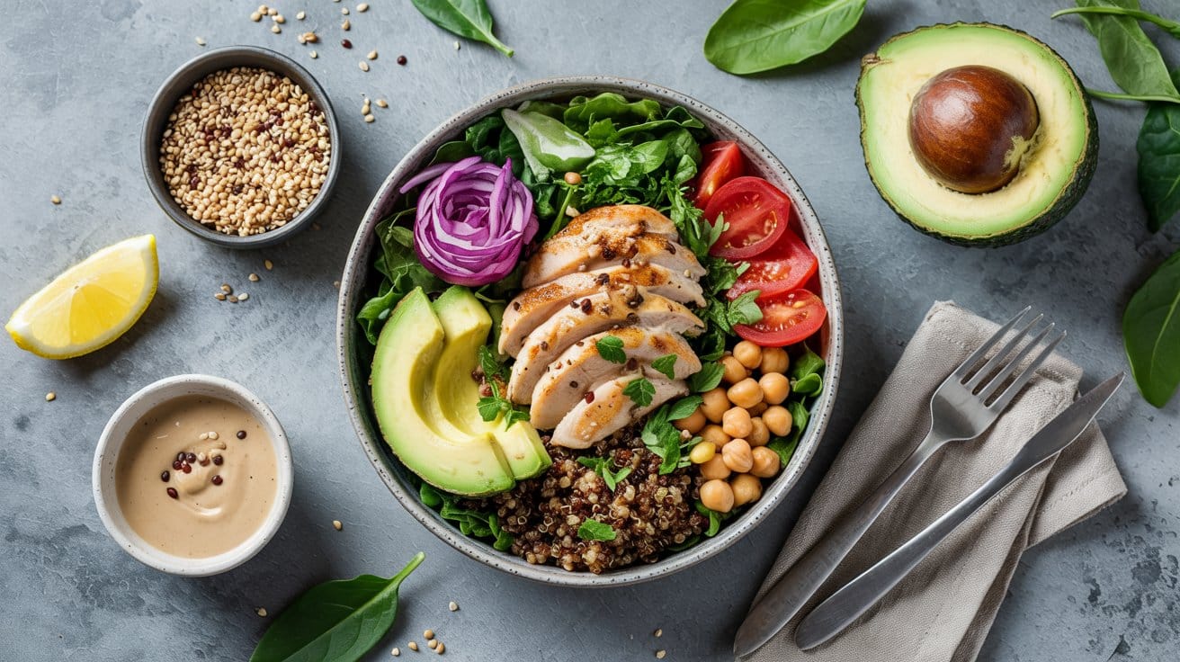 18 chicken and quinoa power bowl a brigh o82o9SOOQoemanTLYk2SFg 6X6Zei7xRq evXYN3MZtJw