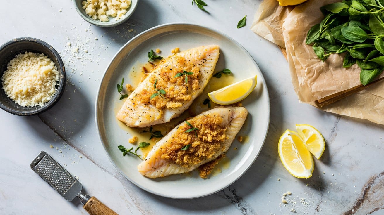 18 parmesan crusted tilapia a bright top xJX4GnuvRmS4OSotnSpCvw XKhS2UYgSw69HwY BjPGQQ