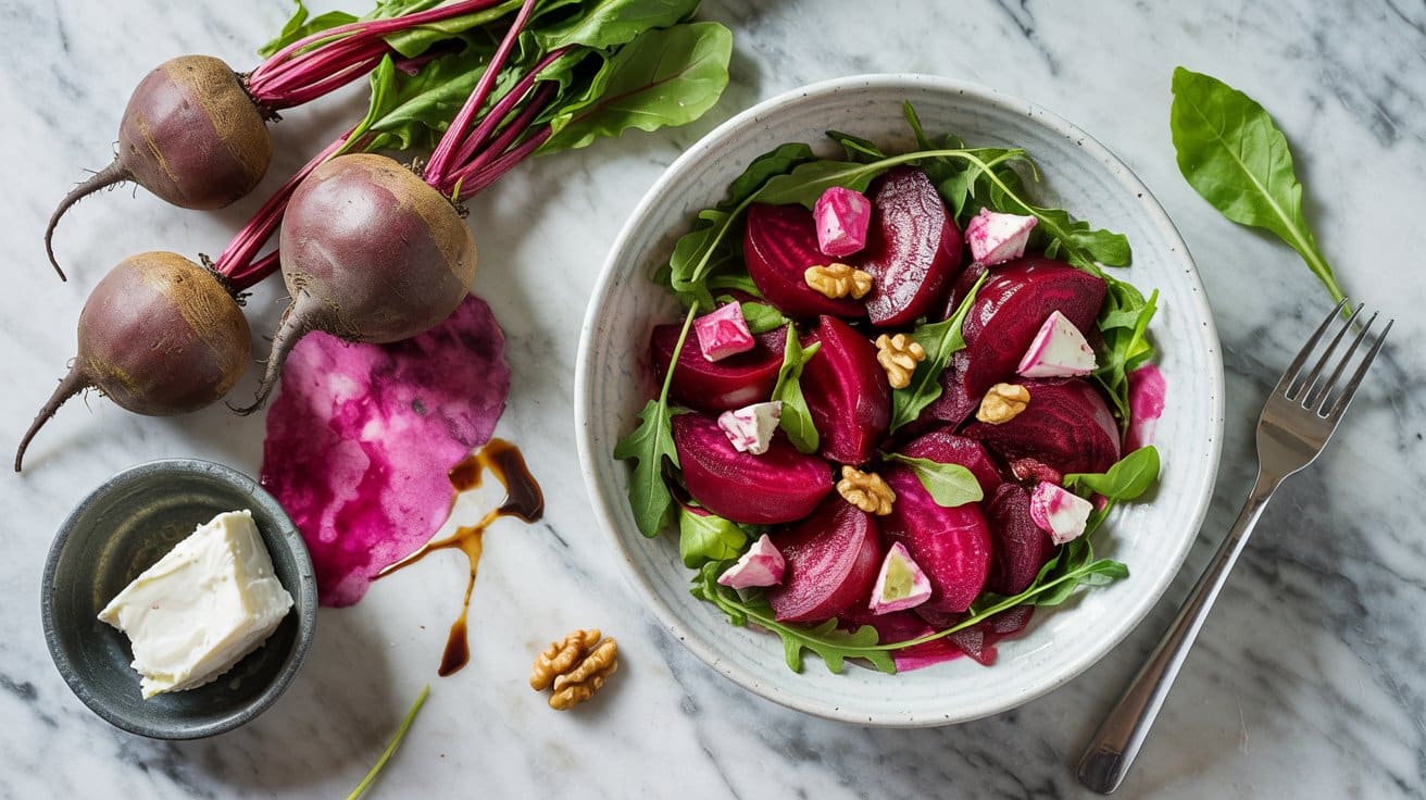 18 roasted beet and goat cheese salad a b hoLzQZQwqhbLLM2LwIFQ CjsJ M3SRNSn26lDIKo0DQ