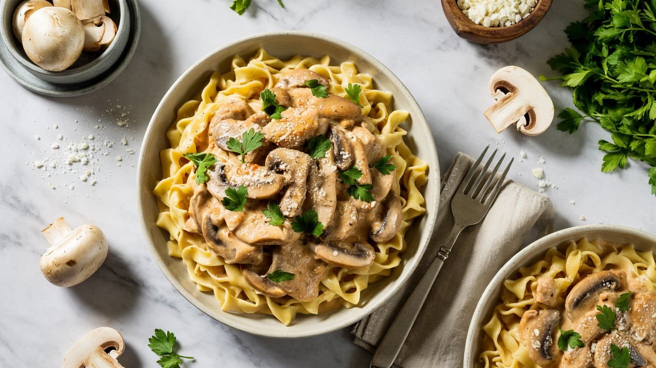 18 turkey and mushroom stroganoff a brig RCq4QxGTTYKktPh ajp1xg 4HyXxTc7QHyDeZCVzZaNtA