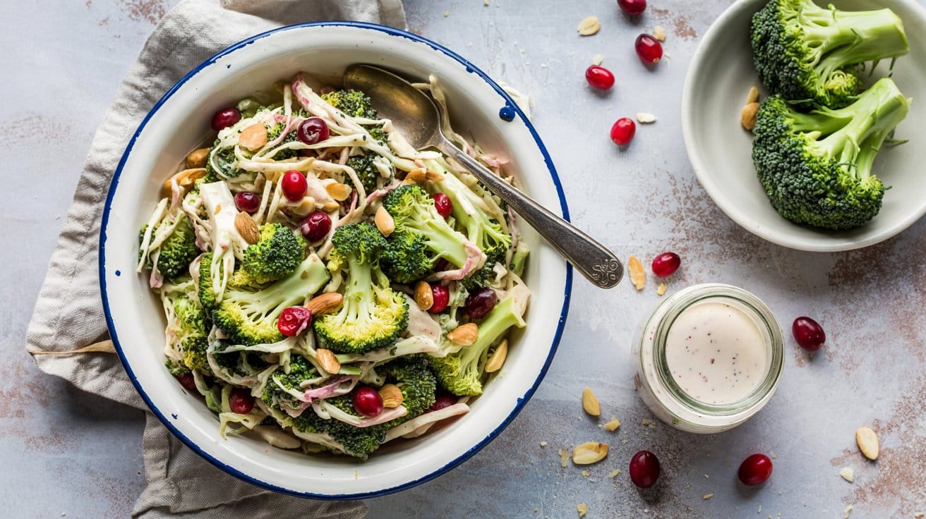 19 broccoli slaw with cranberries and al b2txQ5RmTnawSWv5AzRduA DCftNWeGQ8S dWMp nMR3g