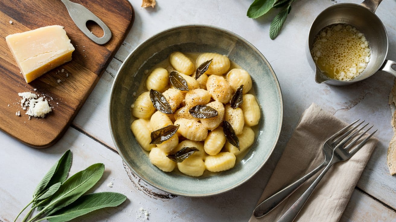 19 gnocchi with brown butter and sage a H9GX7TUwSACLG1N 7RZuwg fTdf5XJ4Rauv4JihyDPwuA