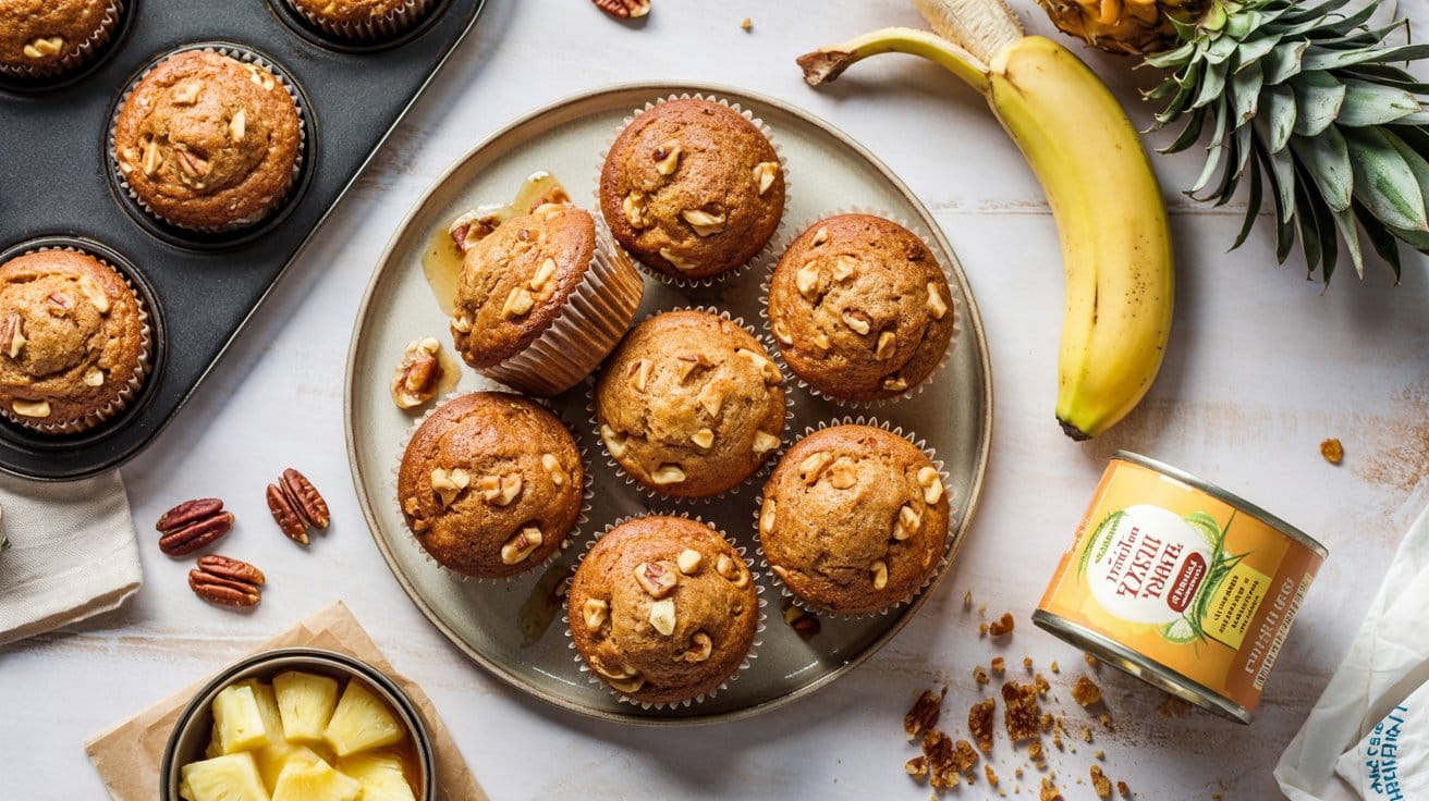 19 pineapple banana nut muffins a bright 3M3YAbjBShmjr4HBC9IBYQ ZAxiX1seSdi35aKm0fzZfQ