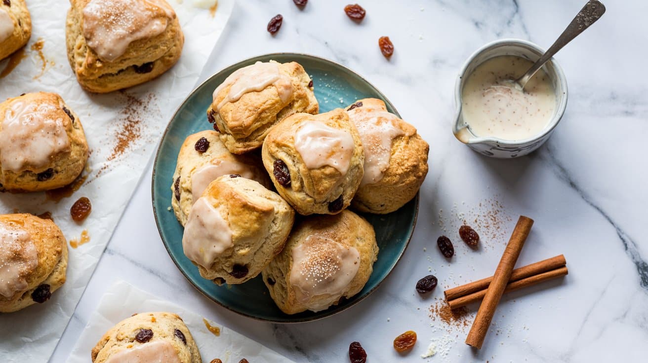 19 raisin cinnamon scones a bright top d CaGHI bbRf6TL7 pYjbl4Q nOvnEhMsQJiCJig4fPZP1A