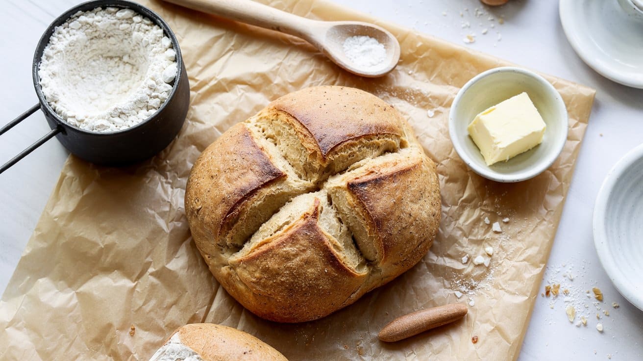 19 vegan no knead rustic bread a bright Ko3VJvJcQpm3yRpT9YPeLA wcSIApvKSd AdIBmPfNoYg