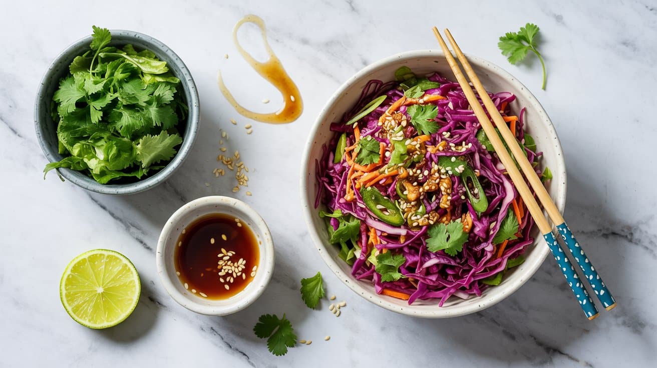 2 asian sesame slaw with ginger and cila 2eV1v2i ThyojxqVYzBrlA sdnJsulZTU ZESYDIPjPIg