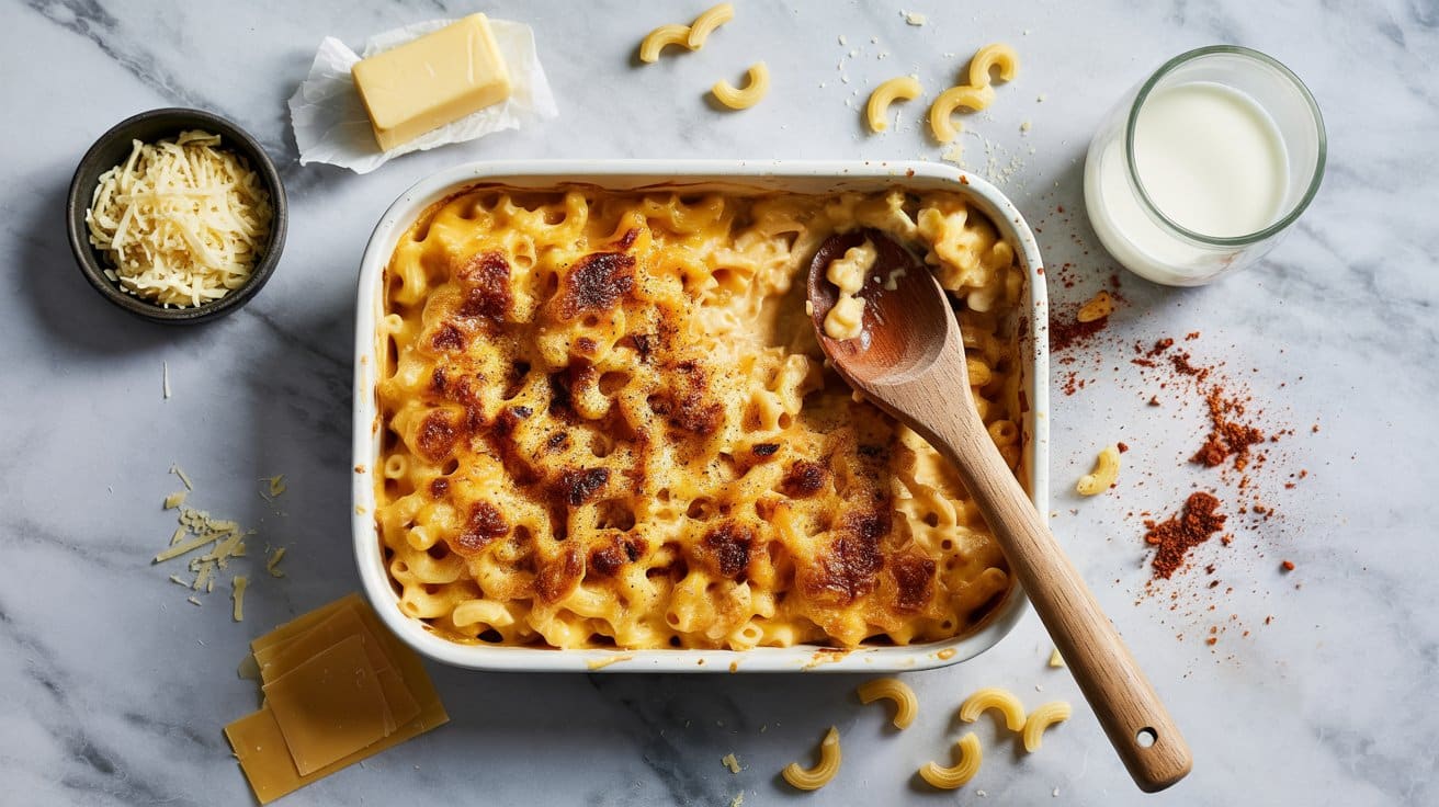 2 baked macaroni and cheese a bright top epWqHDj3Tvi1kgfnqu4pPg IziNihY0Sp2fic0sfOeQEg