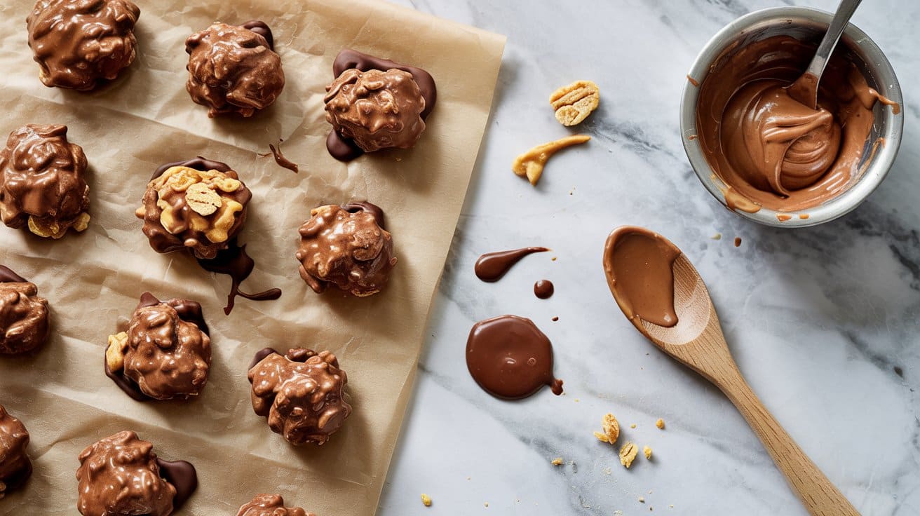 2 chocolate peanut butter cornflake clus sLjzPcOwSbqUec fRtPzvQ i8ksPoVETjKqSDnKHkesLg