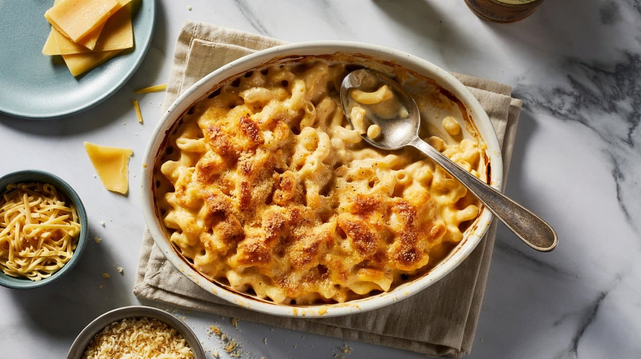 2 creamy baked macaroni and cheese a bri ah V07CXT9KPKvOOys0W1g g 5 m4YyQHGHIw7T7cKARg