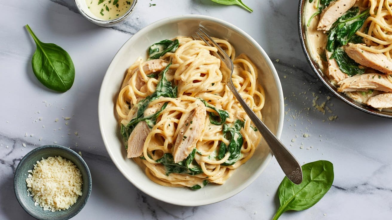 2 creamy chicken and spinach alfredo pas otV3yf3zSzKMYaReeUsE g pezPYZ6NRvygfDSAHsVhuw