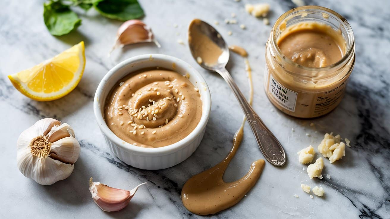 2 creamy tahini garlic sauce a bright to jUC9 purQGyFCnvHdlKHJg qwQySBJdQyGA1ZJi2qJQsg