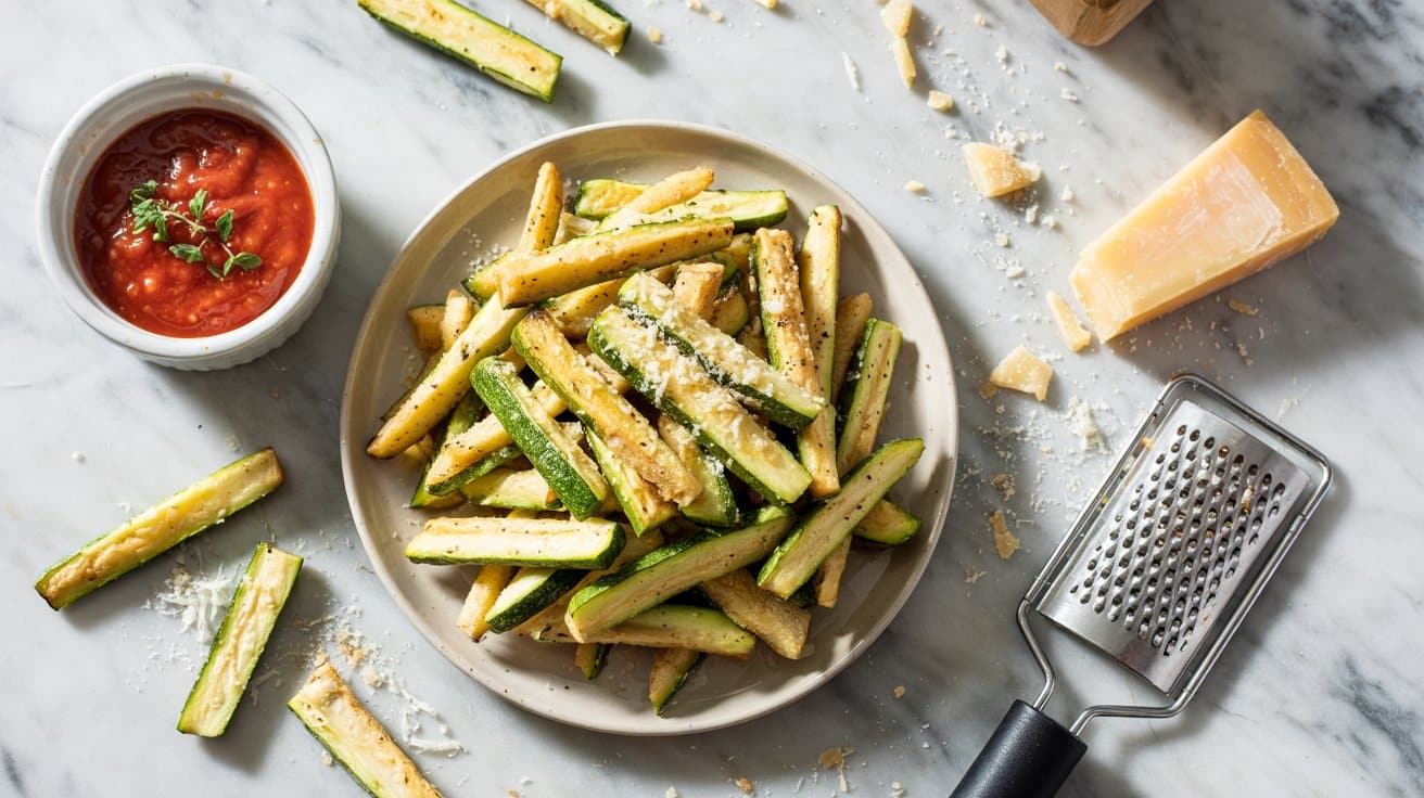2 crispy air fryer zucchini fries with p anT9PWOhQSe6kVW2LE78Ew 4OzZr5neR OYtC uCm8QhQ