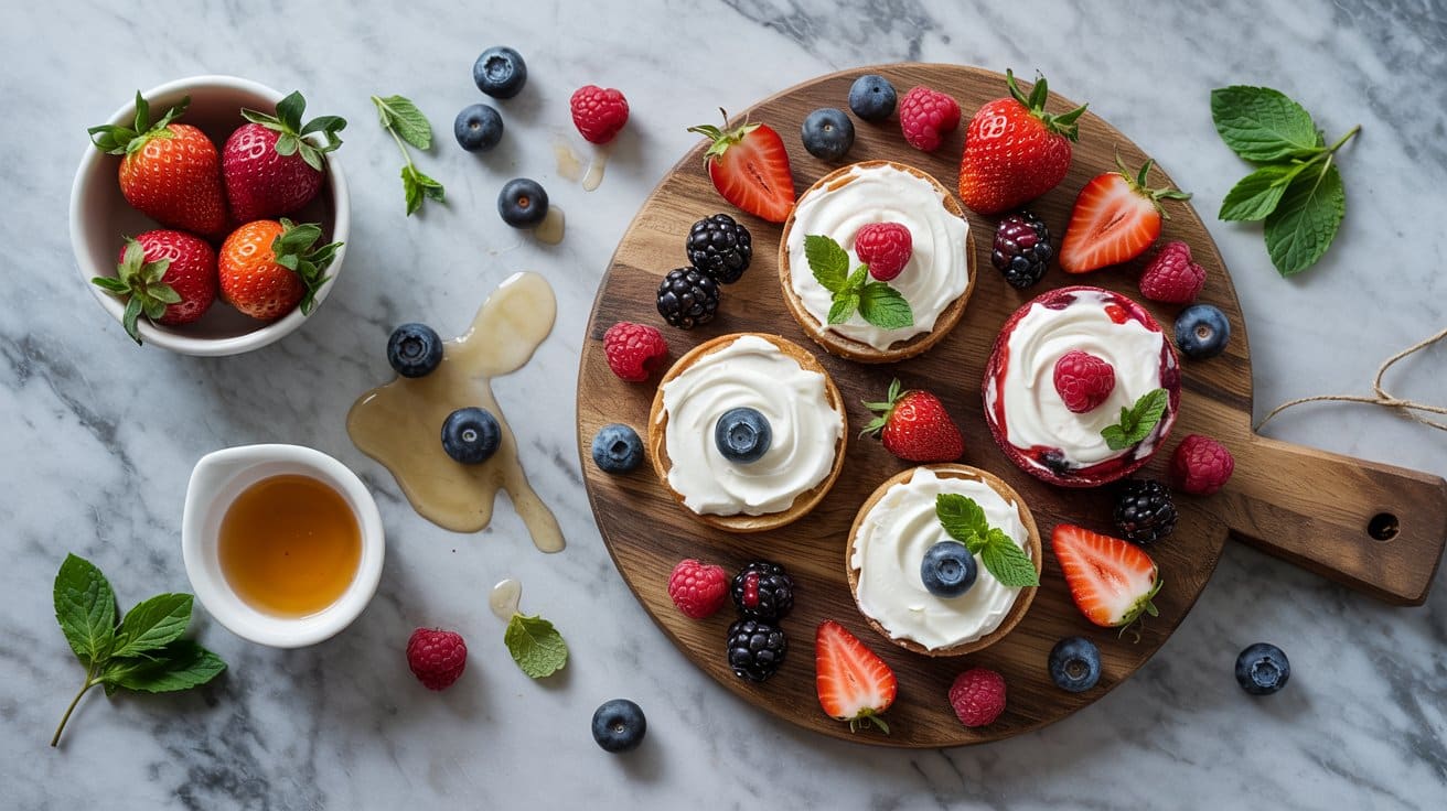 2 fresh berry cream cheese board a brigh Uc59rOtrRYWADRPo YoFUQ eRWnmUl1RZqCI5QqWobyDw