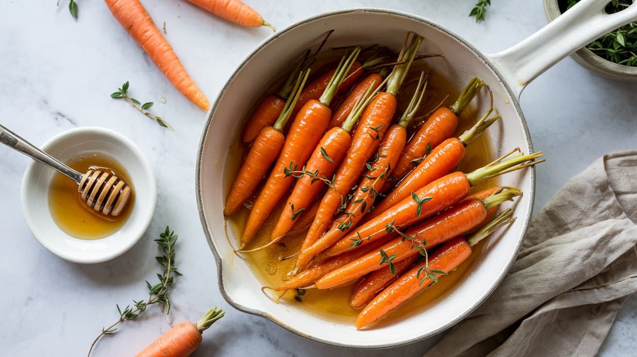 2 honey glazed carrots with thyme a brig PxvYTmwPTcmDAwx96 rYyQ 96tfjFhpQlqqE2Jie3BBNQ
