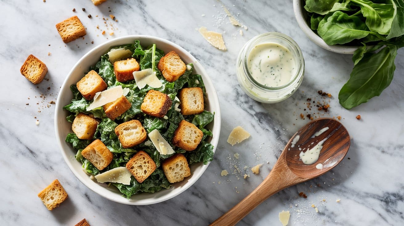 2 kale caesar salad with homemade crouto 2 4 wtVCQcuZ4tVLicdndw jUASgzOlT6 EgjKjbzPlkw