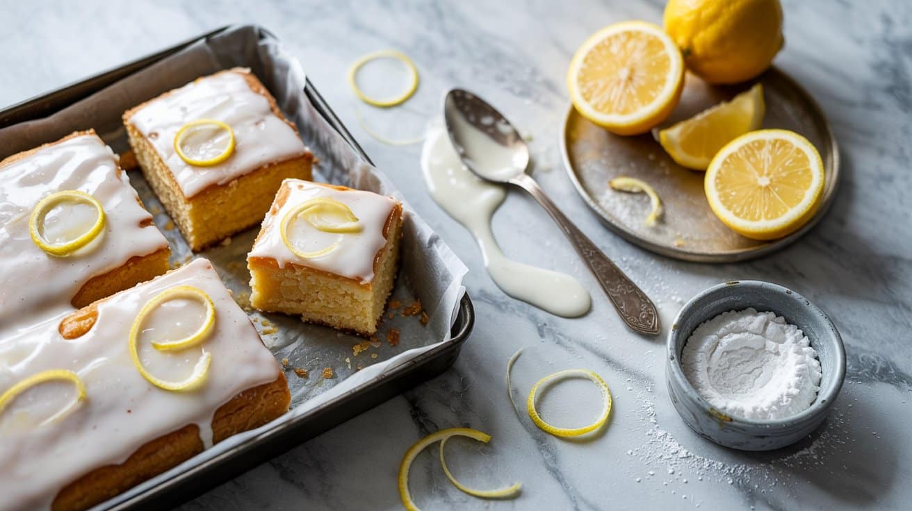 2 lemon drizzle traybake a bright top do UwGWfVMDQ96H7 iwWRcFnQ RGTb94DJQMuR CEpyfG5 w