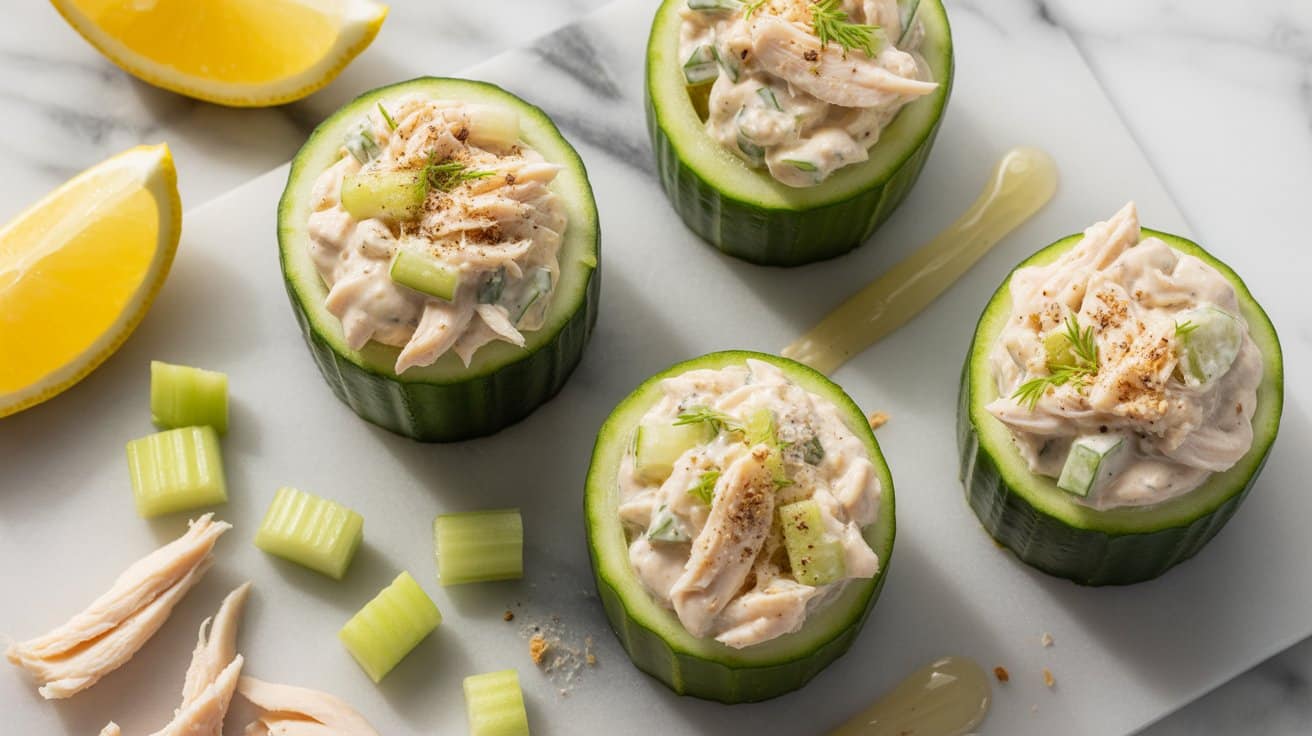 2 mini chicken salad cucumber cups a bri wQIugPtxS4O2jIsX91RJaA APYNIFmqRCe8hxkFr3miVQ