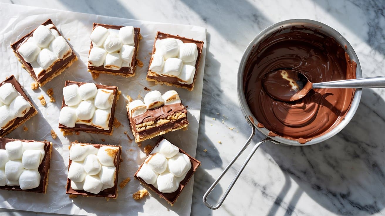 2 no bake smores bars a bright top down xjpTSTYQKC k6GktNFb2Q jEb0YTySSwWqevZ6Iy7cIQ