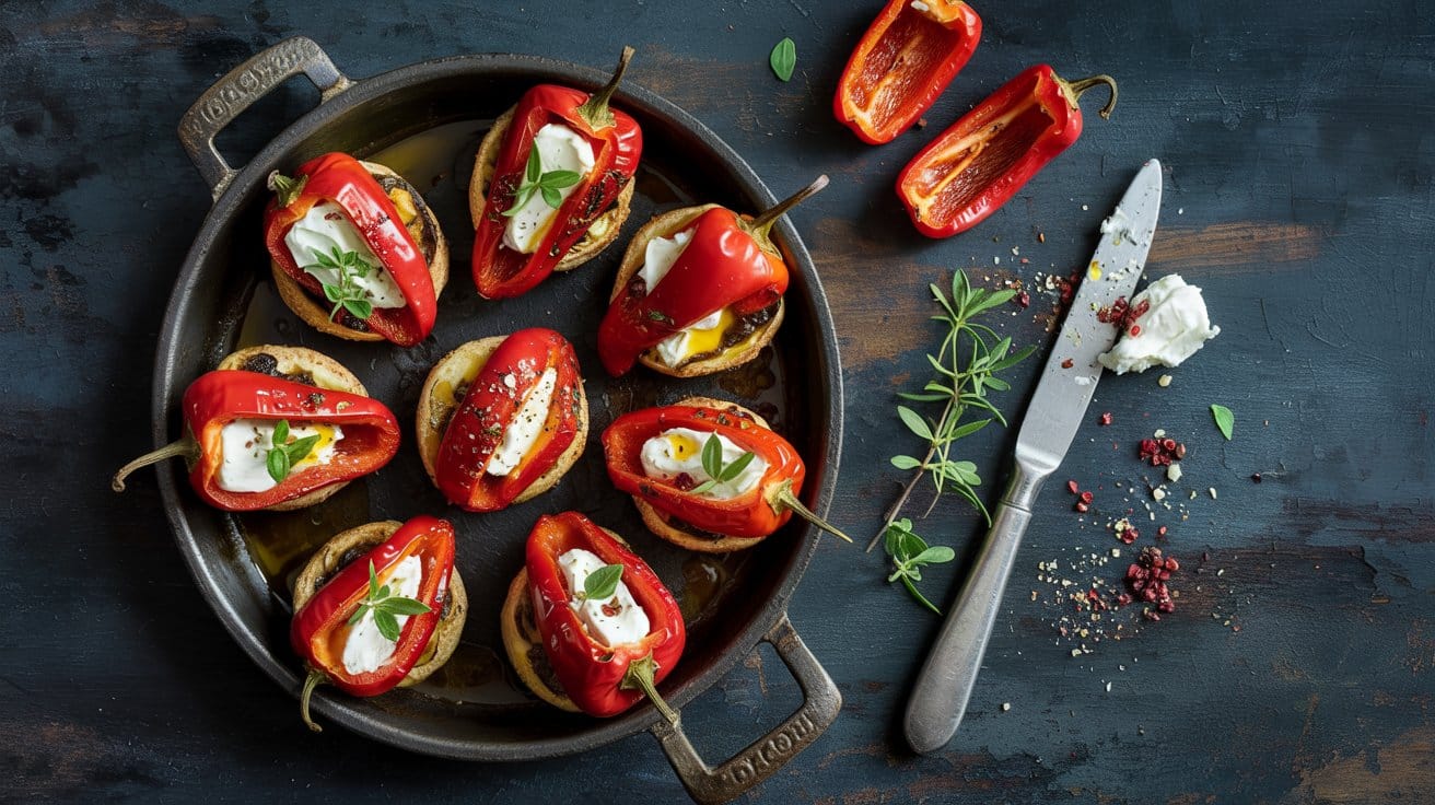 20 roasted red pepper and goat cheese bi 6feAe5NlRNmRMSXgRkvBAA a9tGQV4RSYmZxjZLLgw JA