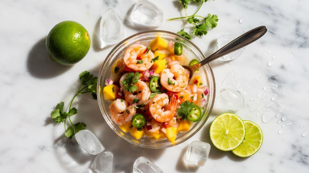 20 shrimp ceviche with mango and cilantr 9SiSLxPzQbaaftYcj4XK5Q MBOpM8UxSEOiTLUB6noijA