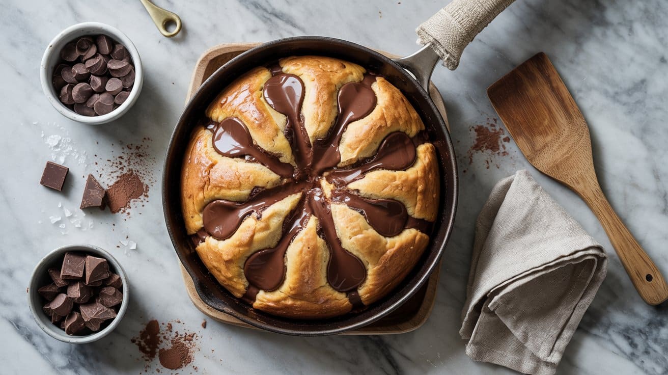 20 skillet chocolate chip quick bread a qf9JxAaRQOSRwQo4ReM8 g yPOaP9P9Taai4l m4C89hw