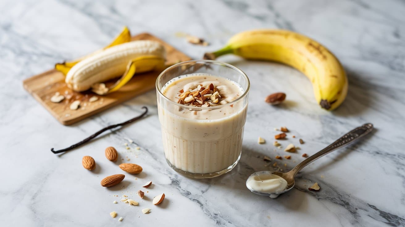 20 vanilla almond banana smoothie a brig MZzGTYS4T66LLcJyW rr4Q t4t98dIGTc Bn7BYGgN4VQ