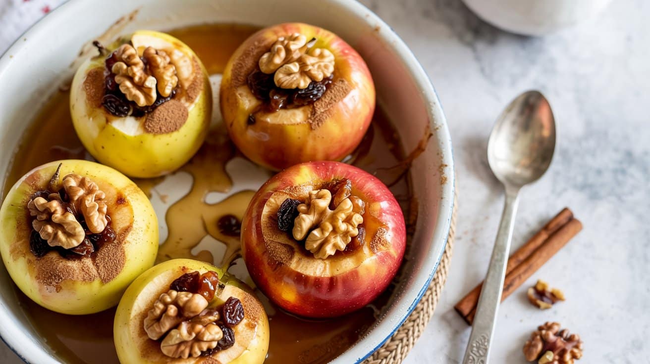 3 baked apples with cinnamon and walnuts 3WaF 4WwSP6AxGfO59Aqmg DtUW0s9GTyeEvfNE DX6IA
