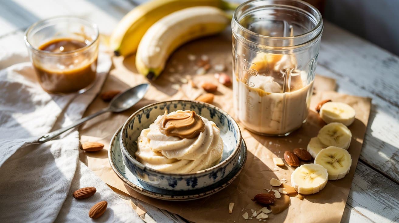 3 banana and almond butter nice cream a FCqYnjmTTziEjCtBI6jLUA fZFPdplyQDCb2ozaWQJPag