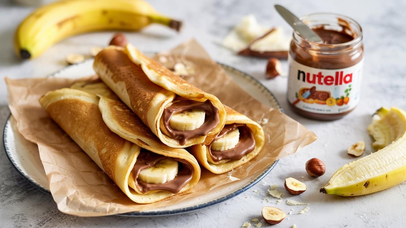 3 banana nutella pancake roll ups a brig 4gtDiYguR8yn0lDqzMtc Q fN lpWoHSeuyNJ9BjZbD5g