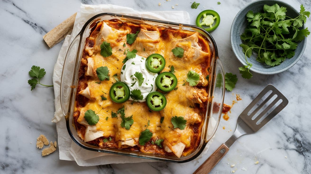 3 chicken enchilada casserole a bright t o20LFRKbR7CdeKm q6MNpA m F5QB7LRdiKgxXN3FMznA