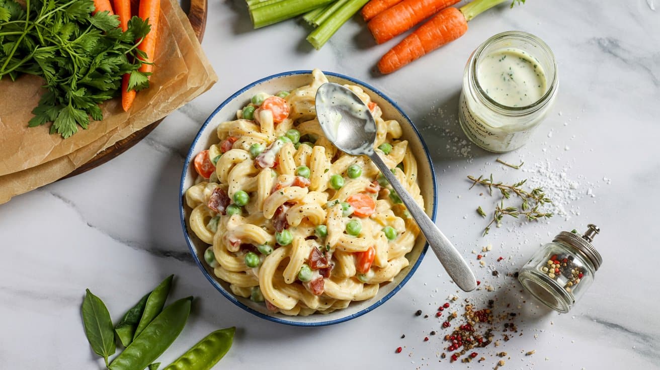 3 creamy ranch pasta salad with vegetabl tiRkhq3oTIKrMR9aD5isRg 4zJNgxrfQvqrazdyOrP24w