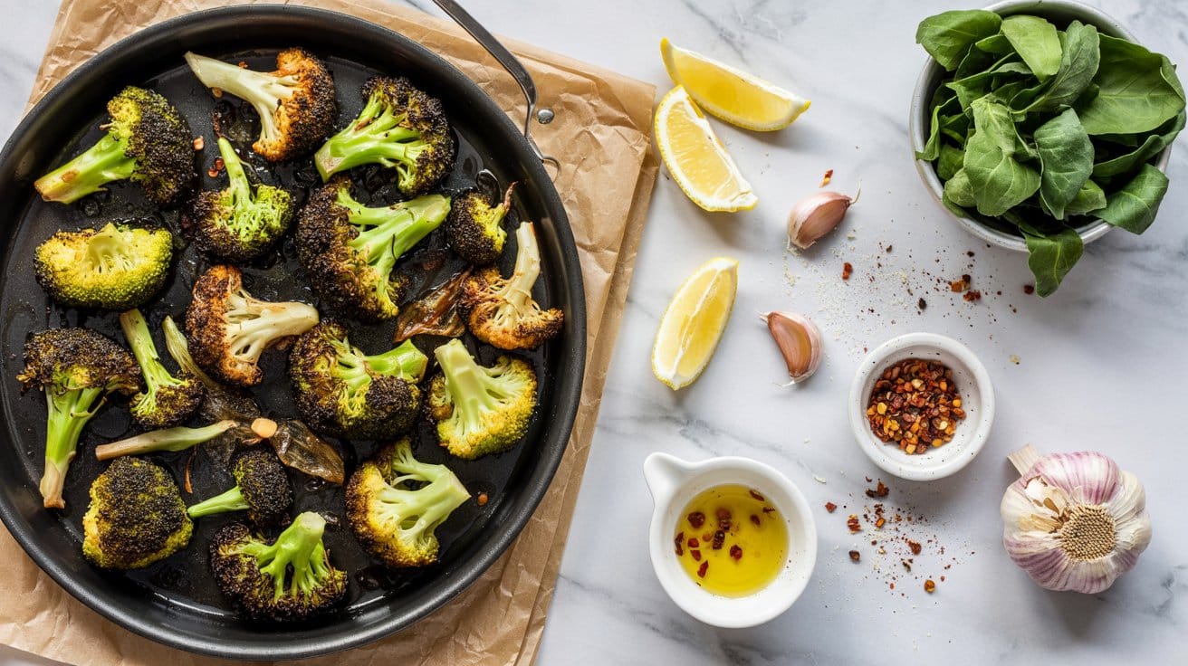 3 garlic roasted broccoli florets a brig 9mGXna0NQC6zi74jXZoDZg sMeLgJnzQDO3zTh5l7gO g