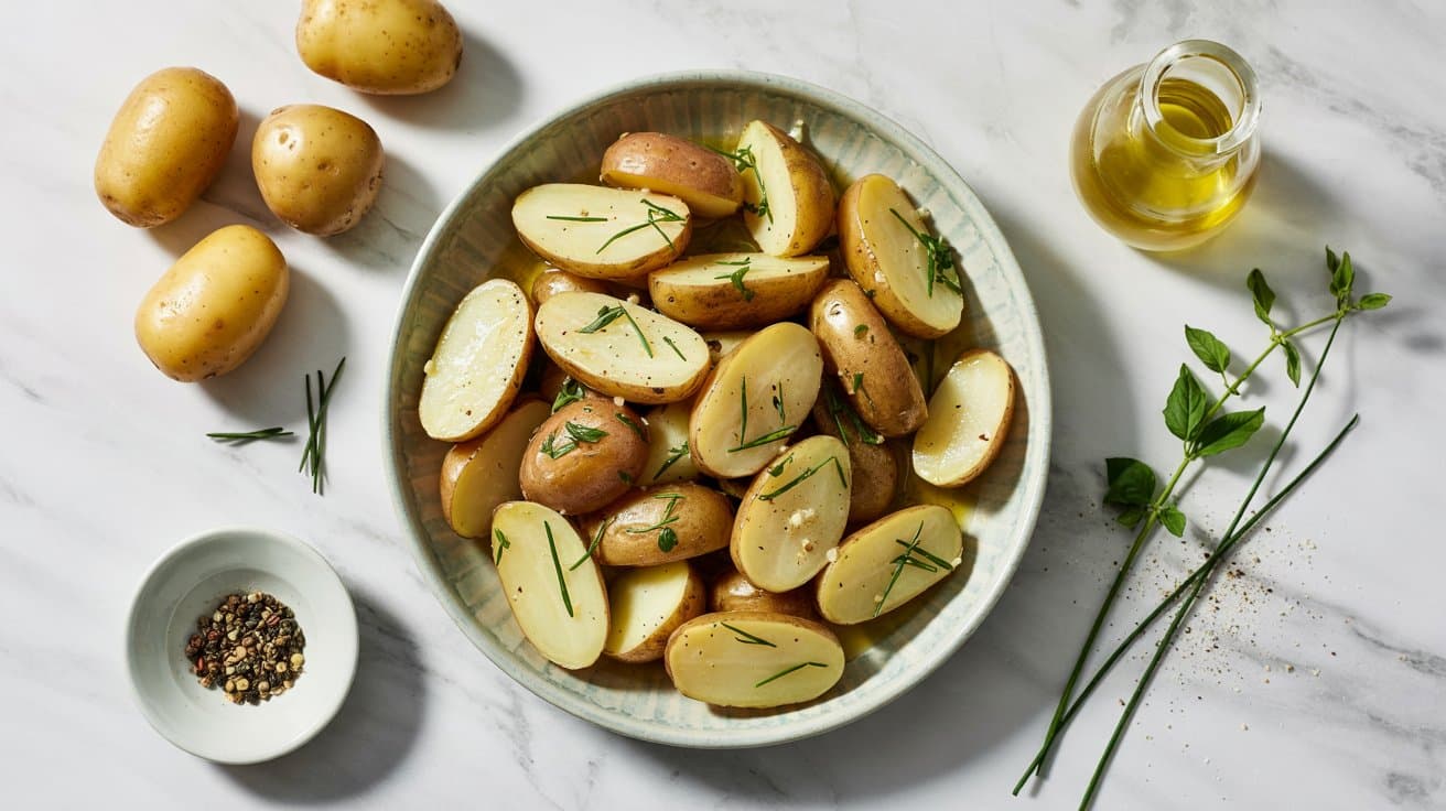 3 herbed fingerling potato salad with ta 9nsZMsLXQUONlXr 1AArQ 6uibRgeIQfG6m7fYlWOmUw
