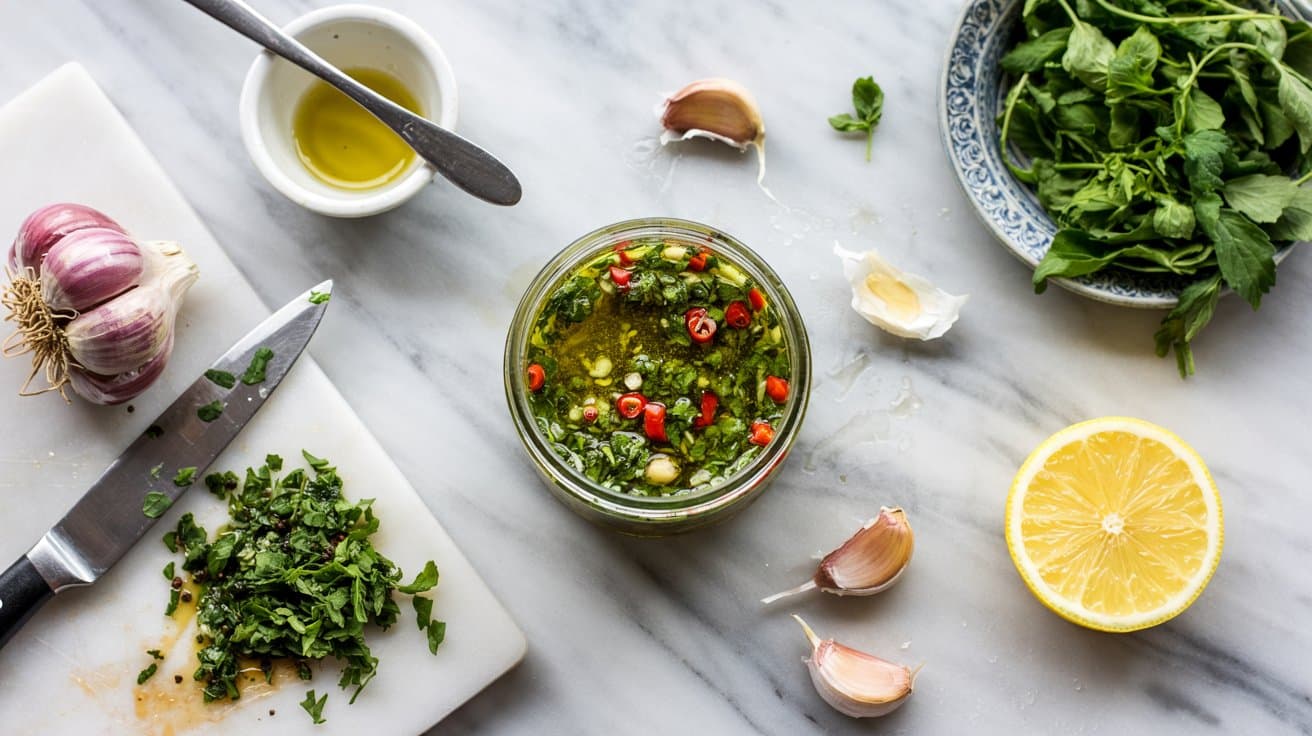3 lemon garlic chimichurri a bright top PHOraj6qQMaLXT0blhwA w gwM1DsrGSxi5KKWgNhD2 w