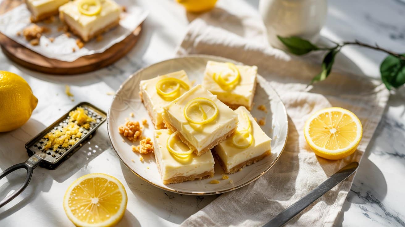 3 no bake lemon cheesecake bars a bright Vvu3ba9BQ8 ou7r6ypWGtg aw9KJH4WRjuEroftCYi4Jg