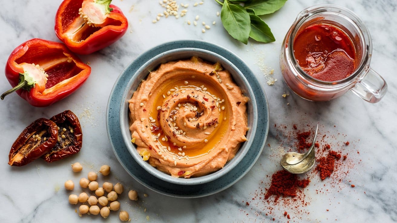 3 roasted red pepper and sundried tomato K1pqcETFTK6ZQ 3vHEk2zg 7fb8AV1kSaqk27JdHdLDQg