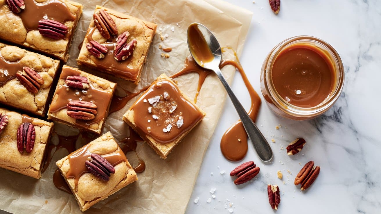 3 salted caramel and pecan traybake a br OB9BfVQ4Rh 8X4ibV2zV2Q RuZfblK4TlSEKVb05sDcyA