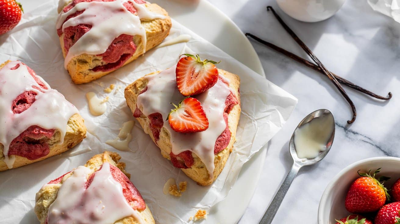 3 strawberry vanilla scones a bright top zcuaD10 QKe1BtAkUAMvLw O22ZEovrTV DjEelfVz1Bg