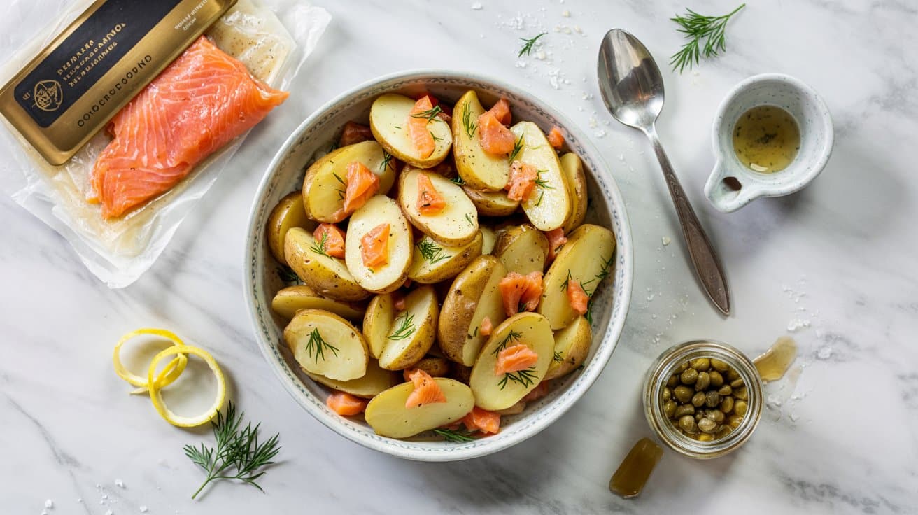 3 warm potato salad with smoked salmon a F01EpxCRSqGOTnBBJu5N8g shjRURmcRrCJ1QzVcoecsQ