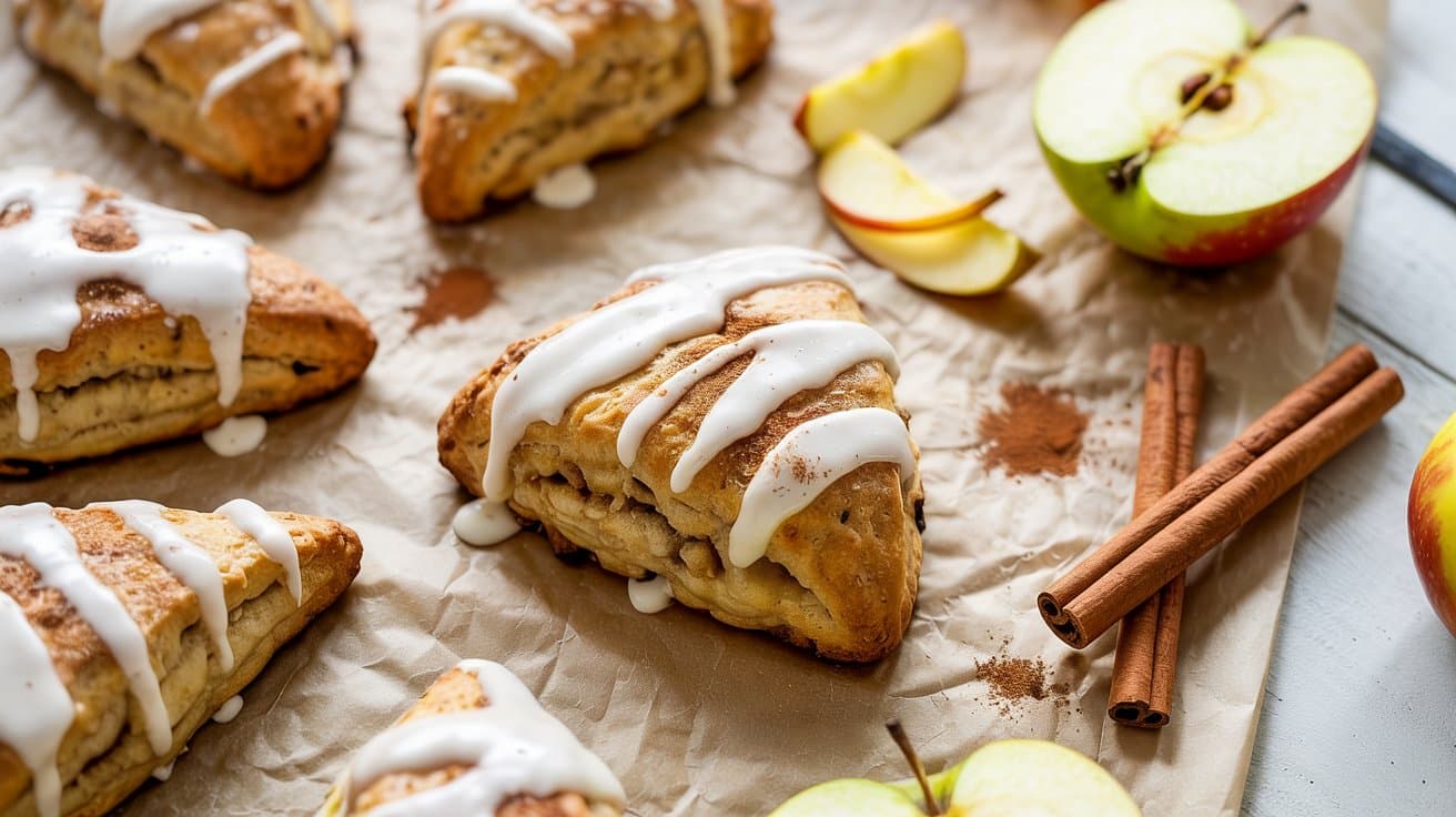 4 apple cinnamon scones a bright top dow Mw DukFMSt pIeuJnZM44Q Tom7m8 vQkCecmd5eXYEHA
