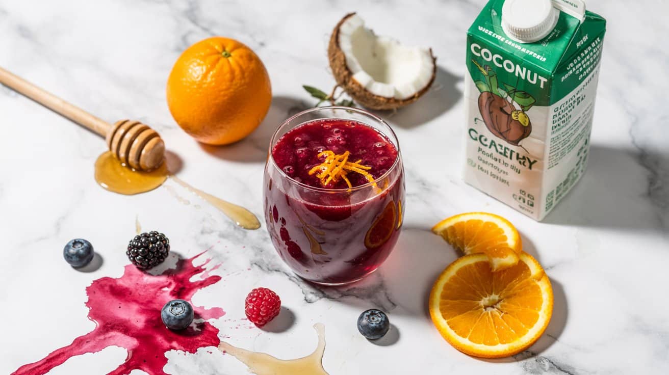 4 berry citrus coconut water smoothie a Ci3rSU uSoCzGO6XGq6C7g 4L jfJRlQgC2lM7KwKNqZA