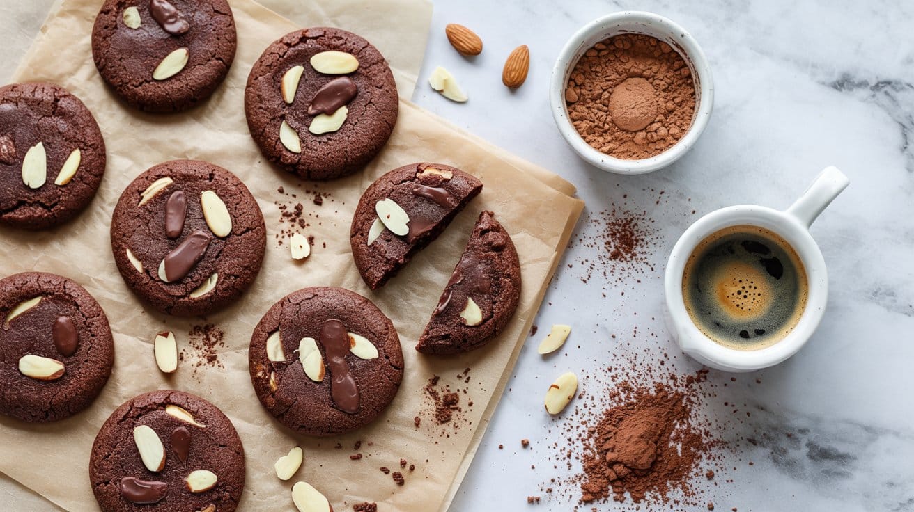 4 flourless cocoa almond cookies a brigh GR38qnpaTGiDNY0XHQcucA 5bQOcF16RyGfn3ZZ3mjrqQ