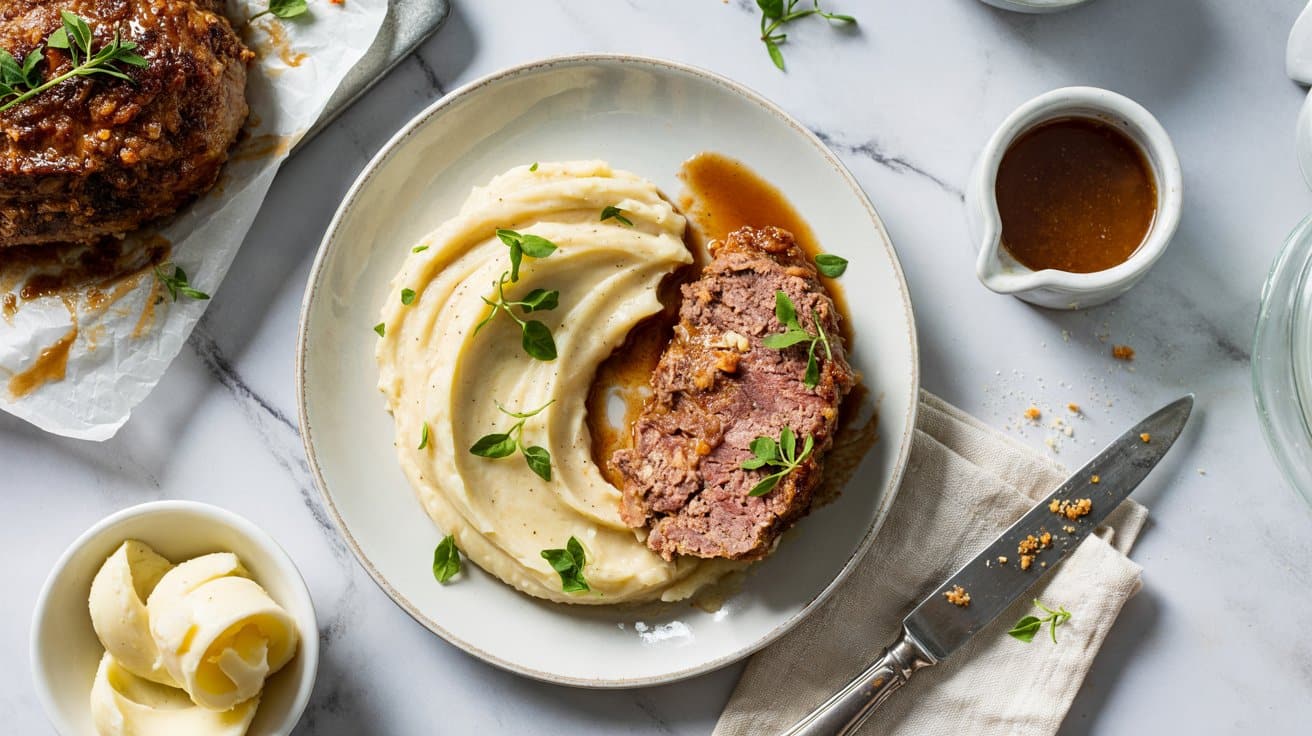 4 keto meatloaf with cauliflower mash a hLSrb41RT8 wxc3yDq0 7Q ePJ5oJ7HR5aXWZ7soYNRng