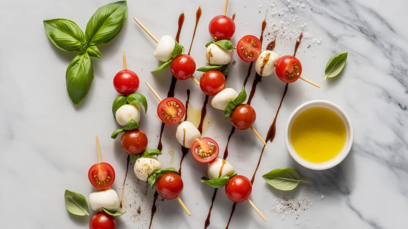 4 mozzarella caprese skewers a bright to aG1plVBxRB6eUw1x kKqlQ EYF6IUO S8GuQ732I136hw