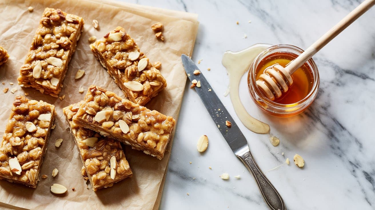4 no bake granola bars with honey and al l1Ps7EOYSm2Y1oackcmzxA SOu6RIh9Sgaw7K70Nz1Beg