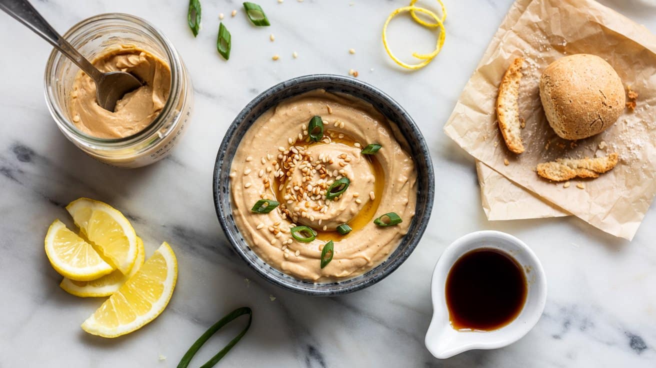 4 tangy miso tahini dip a bright top dow x9VLTjuWRkWxgqToADB 3g jVvylngYRMOEyBG1nRJZBQ